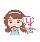 TLE nudee officegirl_N e（個別スタンプ：28）