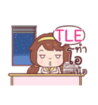 TLE nudee officegirl_N e（個別スタンプ：31）