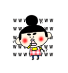 すぎぶん ぶん子ちゃん（個別スタンプ：15）