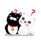 猫家族05 雪花ちゃんと黑豆貓-日常会話（個別スタンプ：27）