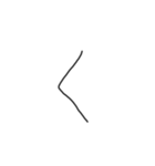小学生の字（個別スタンプ：8）