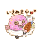 お菓子などうぶつスタンプ（個別スタンプ：18）