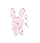 毒々しいうさぎさん（個別スタンプ：3）