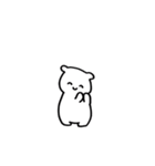 シンプルなしろくまくん2(文字なし編)（個別スタンプ：6）