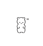 シンプルなしろくまくん2(文字なし編)（個別スタンプ：12）