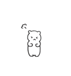 シンプルなしろくまくん2(文字なし編)（個別スタンプ：14）