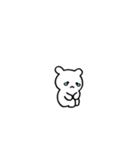 シンプルなしろくまくん2(文字なし編)（個別スタンプ：15）