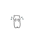 シンプルなしろくまくん2(文字なし編)（個別スタンプ：16）