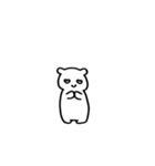 シンプルなしろくまくん2(文字なし編)（個別スタンプ：21）