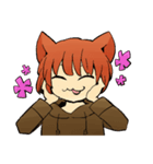 よりそい猫くん（個別スタンプ：3）