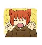 よりそい猫くん（個別スタンプ：12）