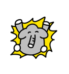 ゾウのまるみ（個別スタンプ：18）