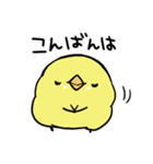 ぴょろすけ6（毎日使える挨拶＆相づち）（個別スタンプ：3）