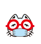 めがネコ スタンプ（個別スタンプ：9）