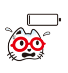 めがネコ スタンプ（個別スタンプ：34）
