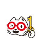 めがネコ スタンプ（個別スタンプ：40）