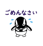 マゼランペンギンの毎日使えるスタンプ（個別スタンプ：24）