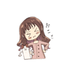 ふぐちゃんと変な猫（個別スタンプ：4）