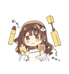 ふぐちゃんと変な猫（個別スタンプ：8）