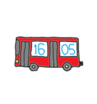 とある大学のバスの時刻表(バスクロック)（個別スタンプ：19）