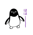 目つきの悪いアデリーペンギン（個別スタンプ：23）