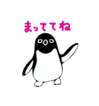 目つきの悪いアデリーペンギン（個別スタンプ：24）