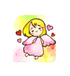 まったり天使（個別スタンプ：1）