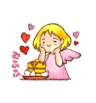 まったり天使（個別スタンプ：30）