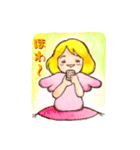 まったり天使（個別スタンプ：35）