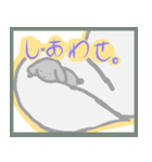 灰色兎の日常1（個別スタンプ：16）