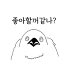 こんにちは！私はいたずらな鳥です。（個別スタンプ：3）