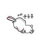 耳をピンと張る★ウサリコ (韓国語ver.)（個別スタンプ：22）
