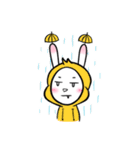 耳をピンと張る★ウサリコ (韓国語ver.)（個別スタンプ：24）