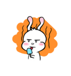耳をピンと張る★ウサリコ (韓国語ver.)（個別スタンプ：25）