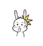 耳をピンと張る★ウサリコ (韓国語ver.)（個別スタンプ：26）