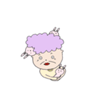 おばちゃんとうさぎ（個別スタンプ：8）