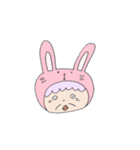 おばちゃんとうさぎ（個別スタンプ：15）