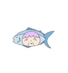 おばちゃんとうさぎ（個別スタンプ：17）
