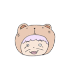 おばちゃんとうさぎ（個別スタンプ：18）