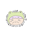 おばちゃんとうさぎ（個別スタンプ：19）
