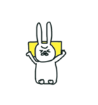 うさぎの毎日。（個別スタンプ：3）