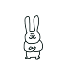 うさぎの毎日。（個別スタンプ：4）
