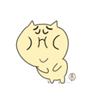 でぶニャン＆まんじゅう星人（個別スタンプ：8）