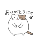 まる～い猫のスタンプ（個別スタンプ：3）