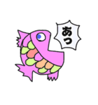 カラフル魚（個別スタンプ：7）