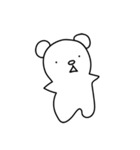 かわいい赤ちゃんクマ（個別スタンプ：1）