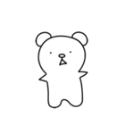 かわいい赤ちゃんクマ（個別スタンプ：2）