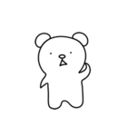 かわいい赤ちゃんクマ（個別スタンプ：4）