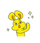 黄色いウサギの日常（個別スタンプ：2）