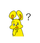 黄色いウサギの日常（個別スタンプ：20）